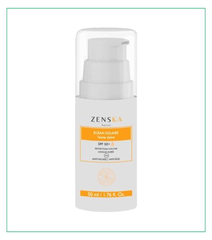 Zenska Écran Solaire Teinté Claire Anti-Taches & Anti-Âge Spf50 – 50ml