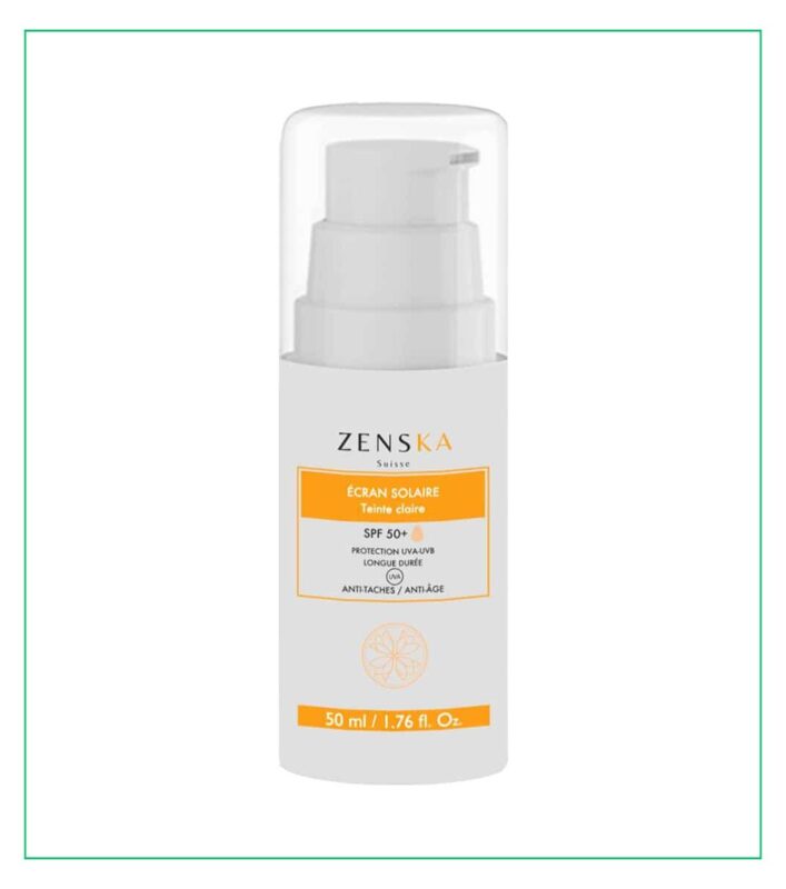 Zenska Écran Solaire Teinté Claire Anti-Taches & Anti-Âge Spf50 – 50ml