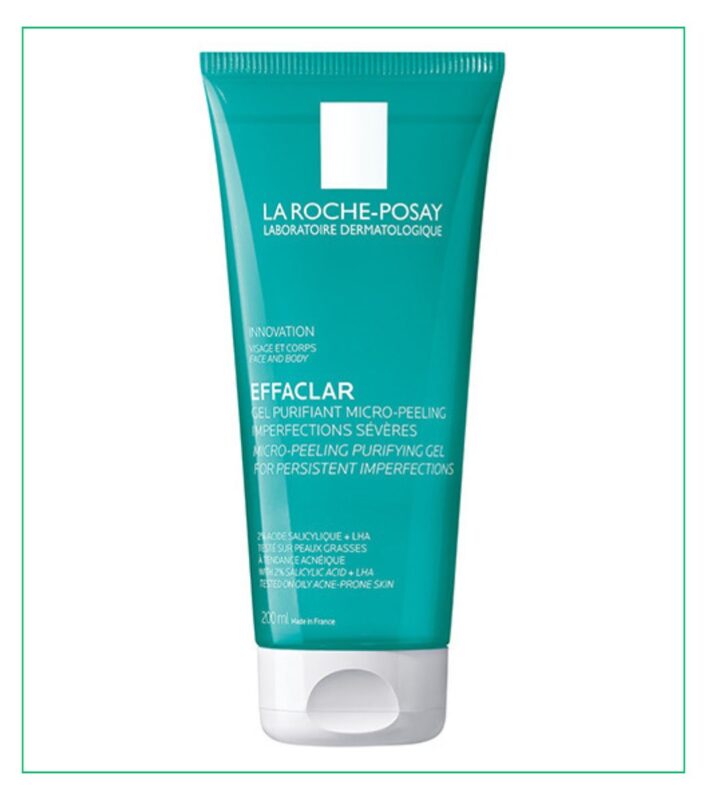 La Roche-Posay Effaclar Gel Purifiant Micro-Peeling Peau Grasse Acnéique | 200ml