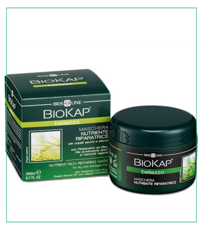 Biokap – Masque nourrissant réparateur – Cheveux secs – 200 ml