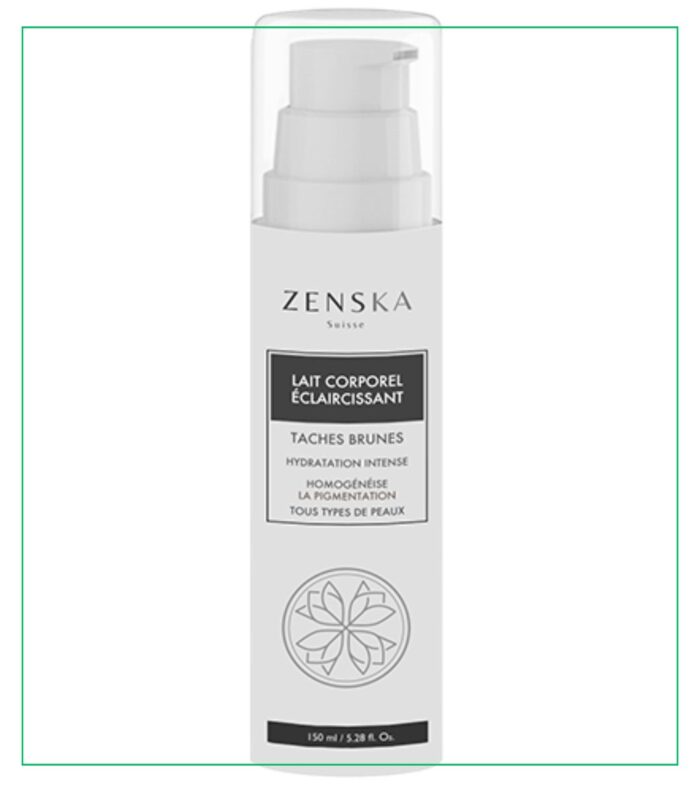 Zenska Lait Corporel Éclaircissant Anti-Taches Brunes – 150ml