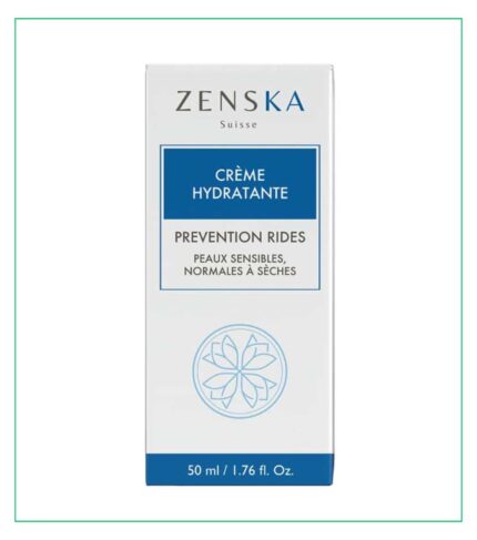 Zenska Crème Hydratante Prévention Rides – 50ml