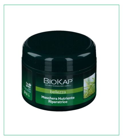 Biokap – Masque nourrissant réparateur – Cheveux secs – 200 ml